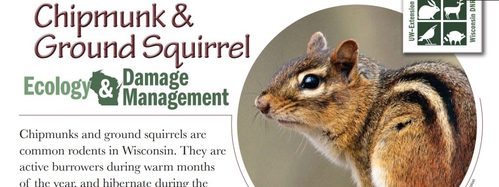 Chipmunk and Ground Squirrel Ecology and Damage Management
