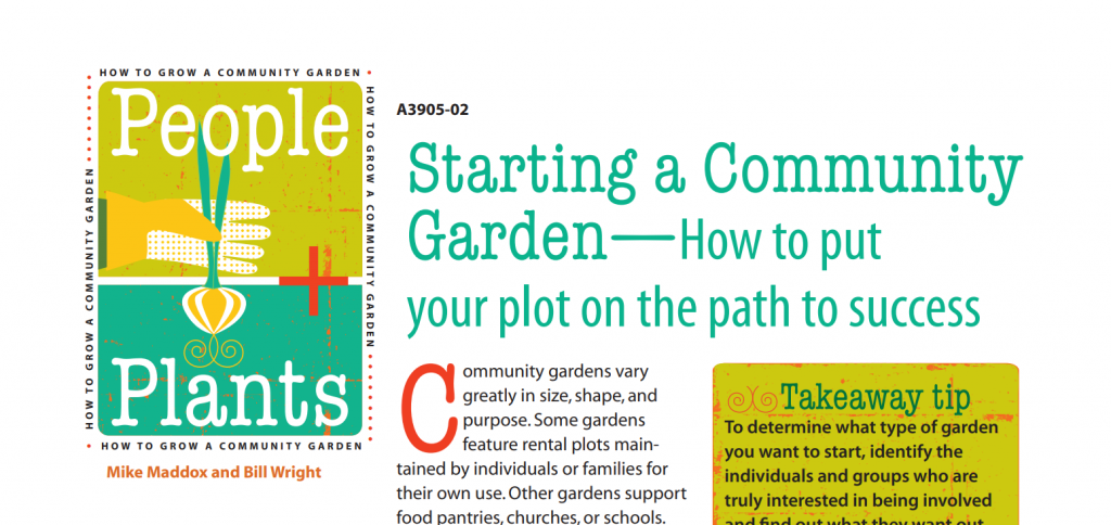 Starting a Community Garden—How to Put Your Plot on the Path to Success