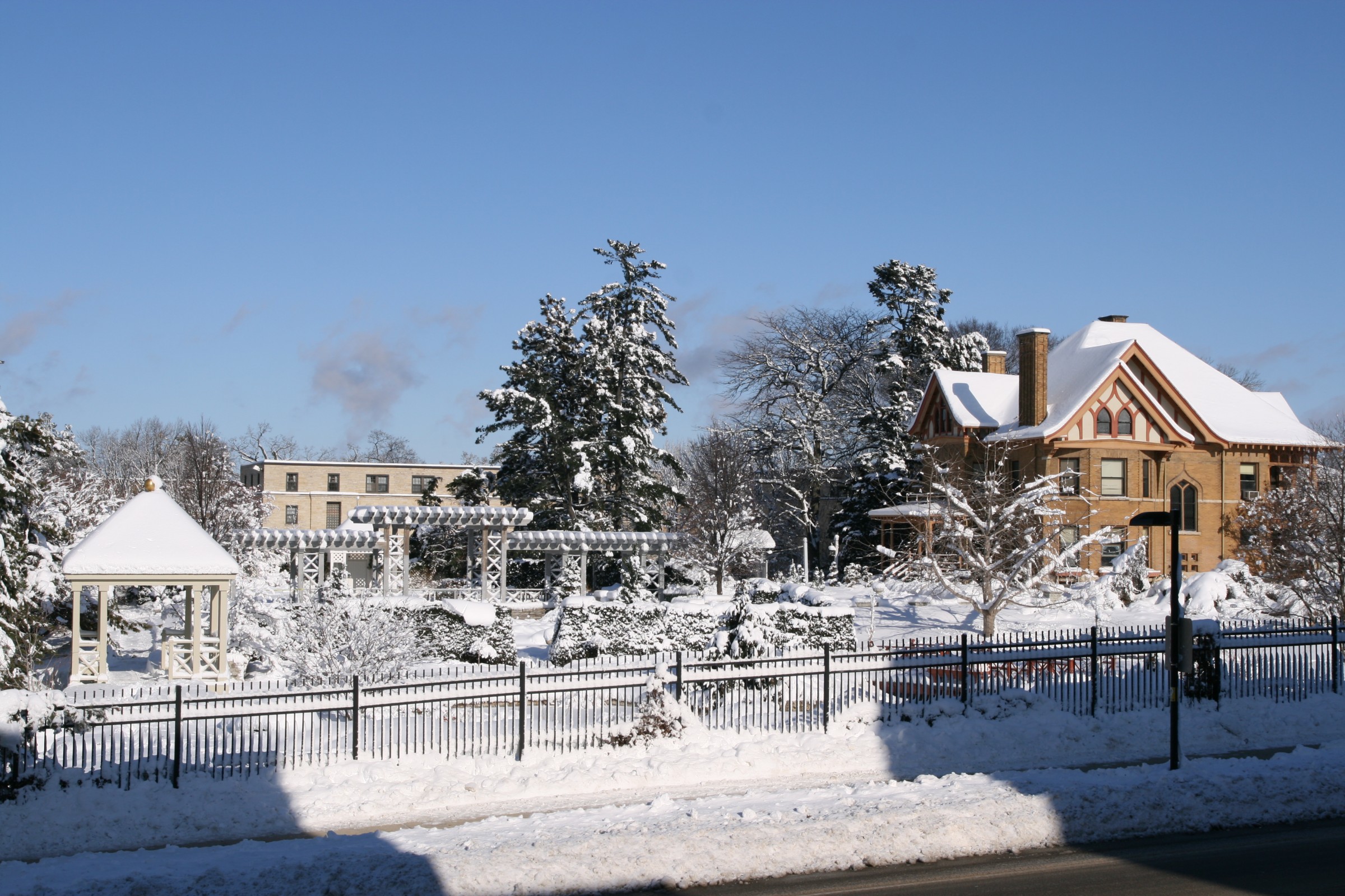 Allen Centennial Gardens in Winter