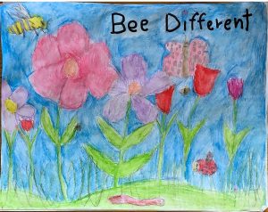 Bee Different artwork by Anna Miles