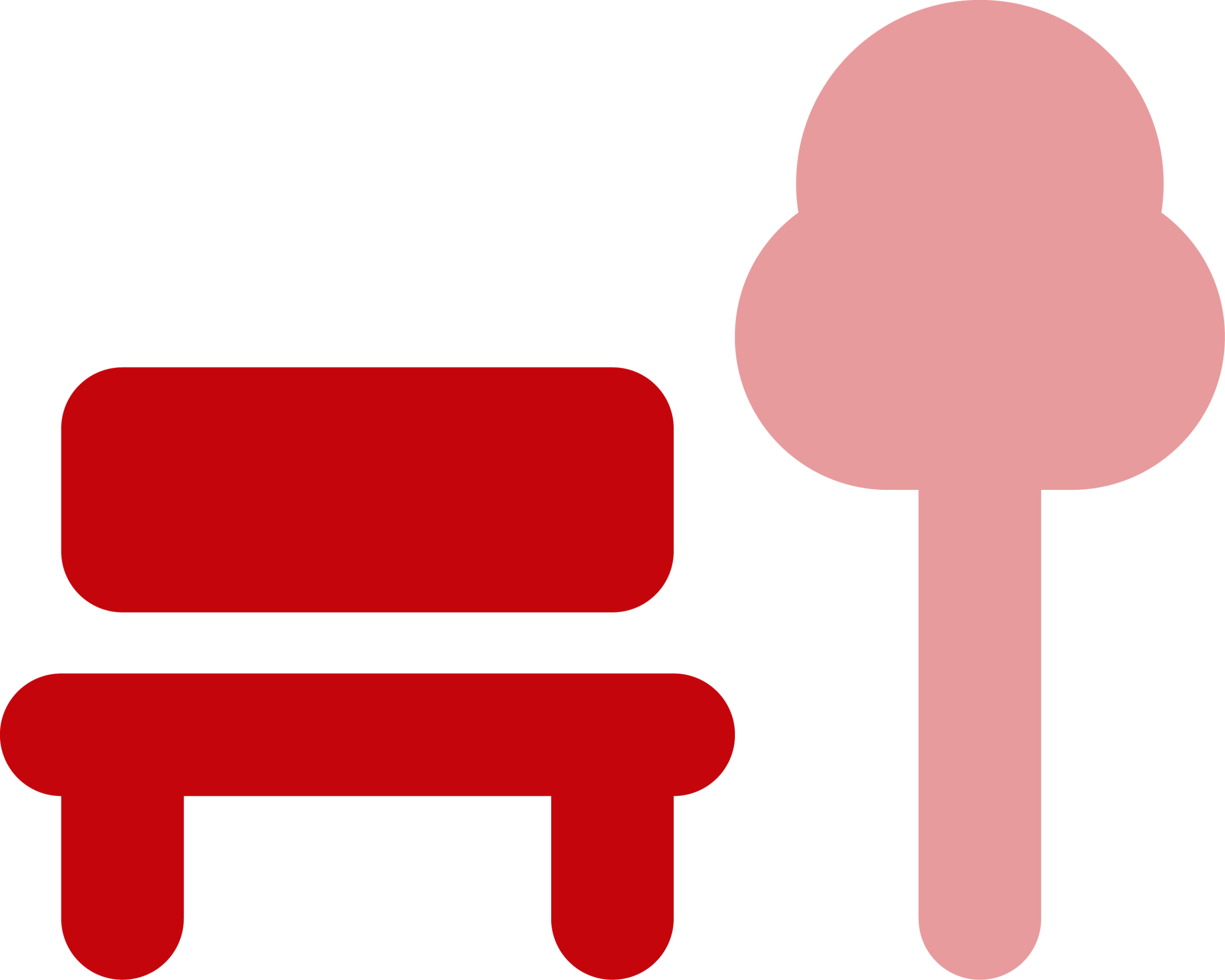 Icon: Bench next to tree